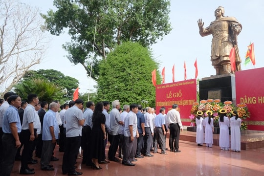 Gia Lai tổ chức Lễ giỗ tri ân công lao to lớn của Hoàng đế Quang Trung - Nguyễn Huệ