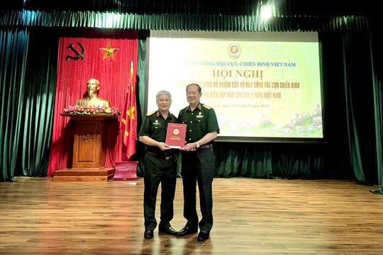 Đại tá, nhà báo Đỗ Phú Thọ được bổ nhiệm làm Tổng Biên tập Báo Cựu chiến binh Việt Nam