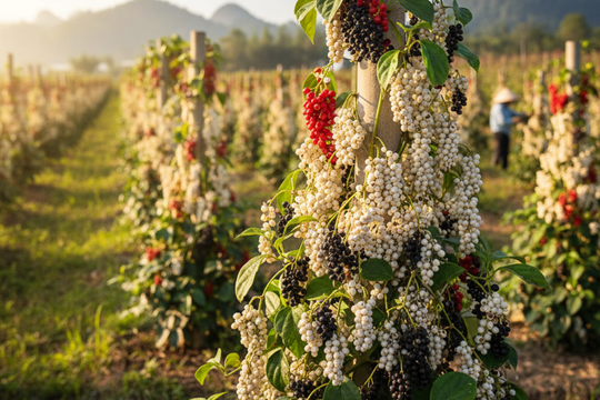 Dự báo giá tiêu ngày mai 19/9: Mỹ áp thuế, thị trường vẫn "nóng hầm hập"