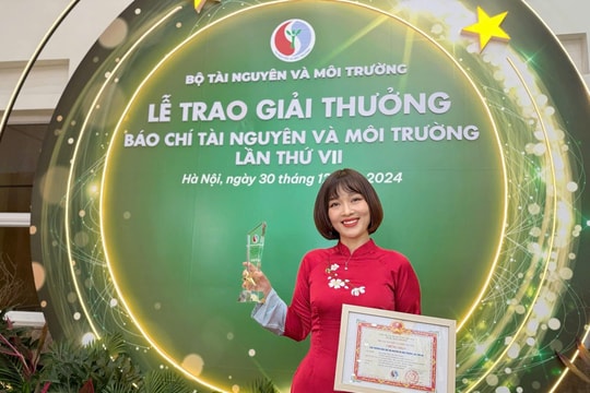 Nhà báo Bùi Lan Anh: ‘Bông hồng thép’ dấn thân vì môi trường