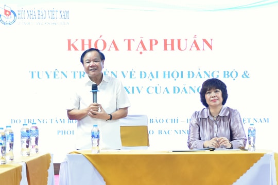 Bắc Ninh: Khai mạc lớp tập huấn tuyên truyền về Đại hội Đảng bộ và Đại hội XIV của Đảng