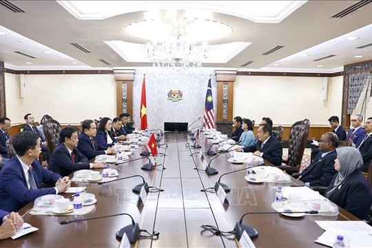 Tiếp tục tăng cường quan hệ hợp tác giữa hai cơ quan lập pháp Việt Nam - Malaysia