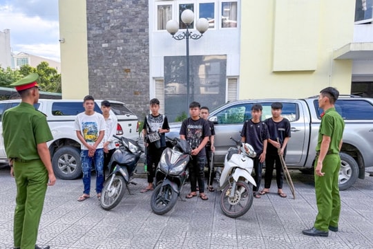 Huế: Bắt nhóm thiếu niên cướp tài sản trong đêm