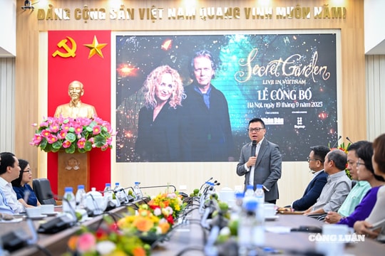 Ban nhạc huyền thoại Secret Garden lần đầu biểu diễn tại Việt Nam