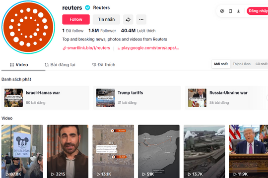 Nhà báo 26 tuổi thay đổi Reuters: Cách phóng viên 'đầu tiên' giúp tòa soạn lớn chuyển mình