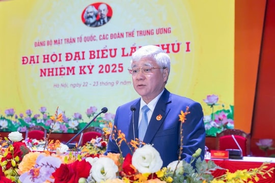 Đại hội đại biểu Đảng bộ Mặt trận Tổ quốc, các đoàn thể Trung ương lần thứ I, nhiệm kỳ 2025-2030