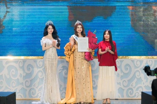 Hoa hậu Mạc Minh - Đại diện Việt Nam chính thức dự cuộc thi nhan sắc tại Dubai