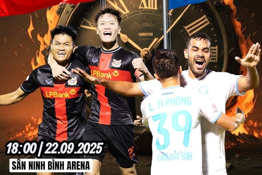 Điểm tin thể thao 22/9: 'Derby mới' Ninh Bình và Nam Định, rò rỉ kết quả cuộc đua Quả bóng Vàng 2025