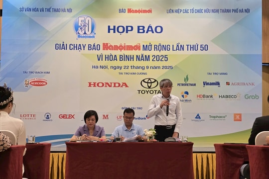 Giải chạy báo Hànộimới mở rộng lần thứ 50 vì hòa bình: Điểm nhấn đặc biệt kỷ niệm 71 năm giải phóng Thủ đô