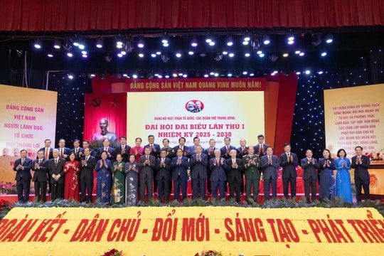 Đại hội Đảng bộ MTTQ và các đoàn thể Trung ương thành công tốt đẹp, mở ra ba đột phá mới