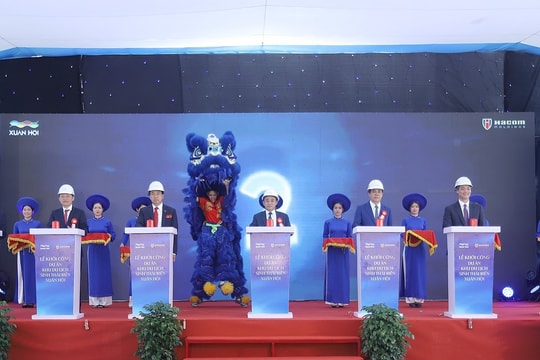 Khởi công Khu du lịch sinh thái biển Xuân Hội: Điểm nhấn phát triển, chào mừng Đại hội Đảng bộ Hà Tĩnh