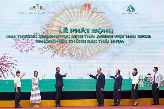 Phát động Giải thưởng Trường học Sinh thái ASEAN Việt Nam 2025