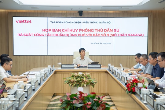 Viettel: Chắc chắn duy trì mạng lưới trong và sau bão Ragasa