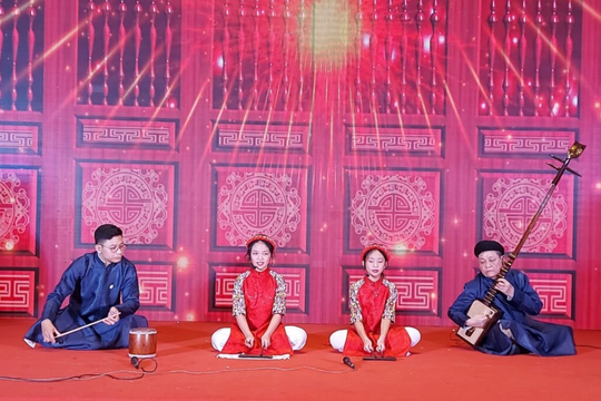 Hà Nội tổ chức Liên hoan Ca trù lần thứ 4, tôn vinh giá trị di sản phi vật thể