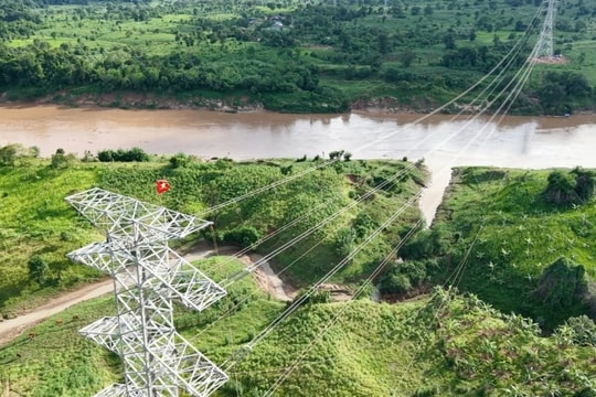 T&T hoàn thành đường tải điện từ Lào về Việt Nam trong hơn 6 tháng