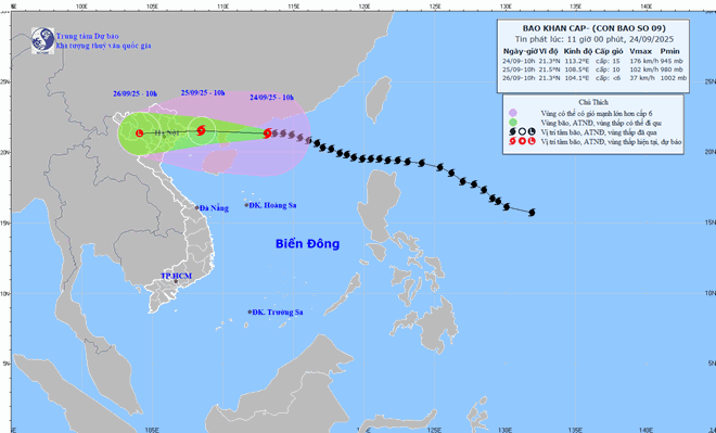Hưng Yên: Dừng toàn bộ các hoạt động không cấp bách để phòng chống bão số 9 và khắc phục hậu quả sau bão