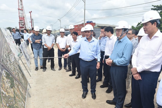 Thi đua 100 ngày đêm, thần tốc thi công dự án Vành đai 3 TPHCM để khánh thành đúng ngày 19/12