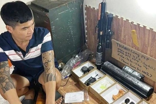 Thu lợi bất chính hàng chục tỷ đồng từ sản xuất, buôn bán vũ khí trái phép