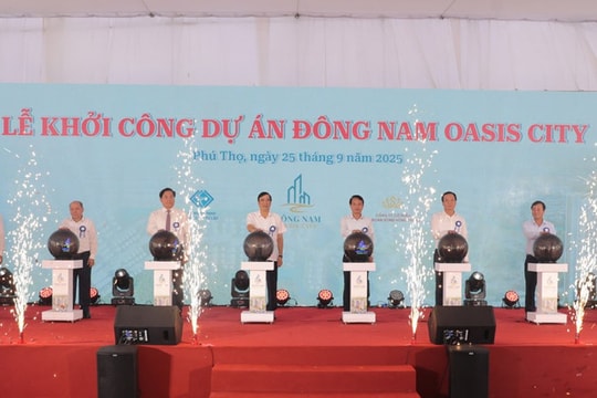 Phú Thọ: Khởi công dự án đô thị gần 4.600 tỷ đồng