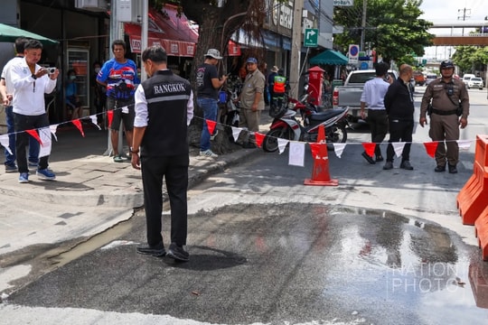 Lo ngại 'hố tử thần' thứ hai xuất hiện ở trung tâm Bangkok