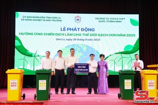 Sơn La lan tỏa thông điệp sống xanh, nói không với rác thải nhựa
