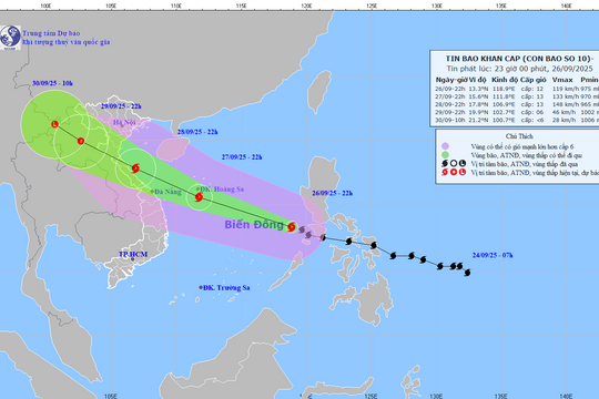 Ứng phó bão số 10 ở mức cao nhất, không để bị động, bất ngờ