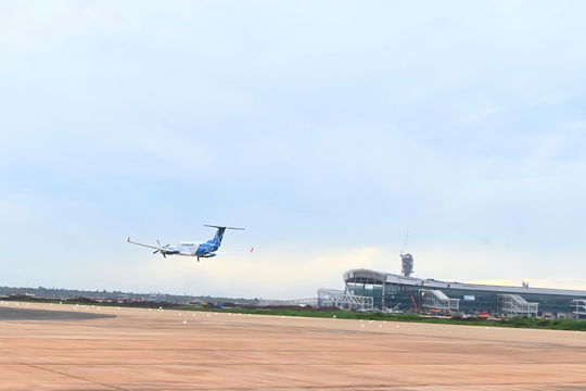 Thực hiện bay hiệu chuẩn tại cảng hàng không quốc tế Long Thành