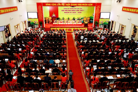 Khai mạc Đại hội Đảng bộ TP Cần Thơ lần thứ I, nhiệm kỳ 2025 – 2030