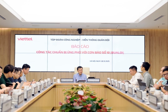 Viettel: Không chủ quan với mọi biến động của Bão BUALOI