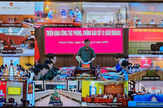 Bão số Bualoi tiến sát đất liền, Thanh Hóa - Nghệ An - Hà Tĩnh căng mình ứng phó