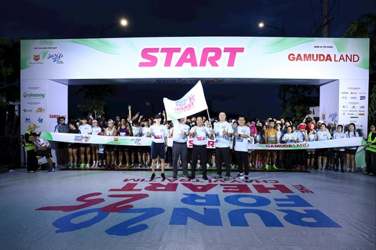 Hơn 5.000 người tham gia “Chạy Vì Trái Tim 2025”, đóng góp nâng tổng quỹ hỗ trợ trẻ em bệnh tim lên hơn 53 tỷ đồng