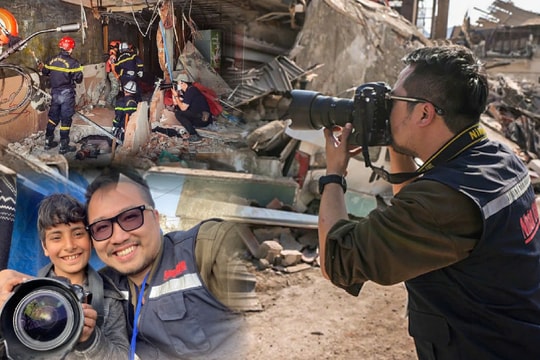 Nhà báo Thành Đạt - người 'may mắn' trong ‘khoảnh khắc’…