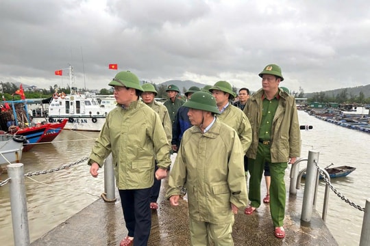 Nghệ An: Tập trung ứng phó bão số 10