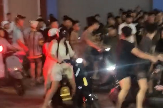 Vụ xô xát, đuổi đánh nhau trên phố Bùi Viện (TP Hải Phòng): Triệu tập 10 đối tượng