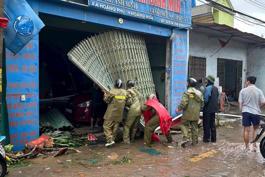 Thanh Hoá: Mưa lớn kéo dài gây thiệt hại tại nhiều địa phương