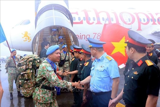 Đội Công binh số 3 hoàn thành xuất sắc nhiệm vụ tại phái bộ gìn giữ hòa bình