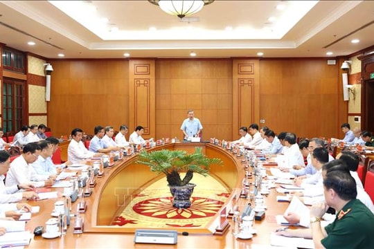 Tổng Bí thư chủ trì họp Thường trực Ban Chỉ đạo Trung ương về phòng, chống tham nhũng, lãng phí, tiêu cực