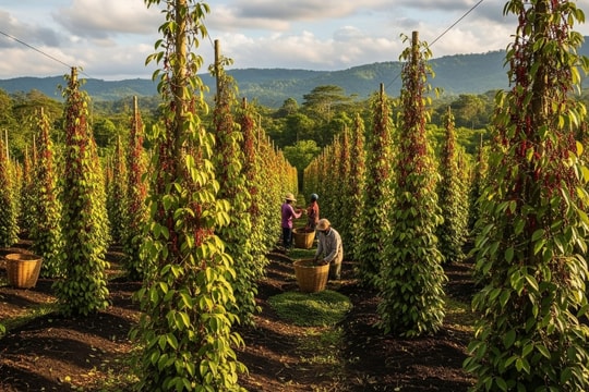 Giá nông sản hôm nay 20/10/2025: Cà phê và hồ tiêu đứng giá