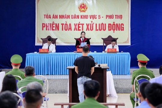 Phú Thọ: Xét xử lưu động vụ án đầu tiên về tội sử dụng trái phép chất ma túy theo quy định mới