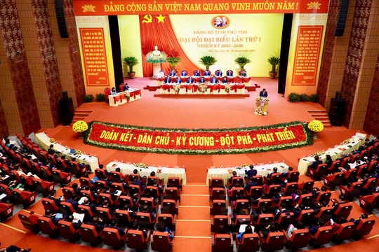 Đại hội đại biểu Đảng bộ tỉnh Phú Thọ lần thứ I, nhiệm kỳ 2025 - 2030 tiến hành phiên trù bị