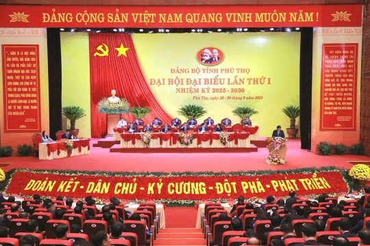 Đại hội Đại biểu Đảng bộ tỉnh Phú Thọ lần thứ I: Xác định 6 nhiệm vụ trọng tâm và 3 khâu đột phá