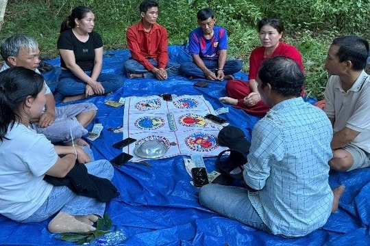 Gia Lai: Phát hiện nhóm đối tượng đang sát phạt dưới hình thức xóc bầu cua giữa rừng