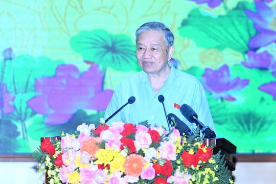 Tổng Bí thư Tô Lâm tiếp xúc cử tri 9 xã tại Hà Nội trước Kỳ họp thứ 10, Quốc hội khóa XV