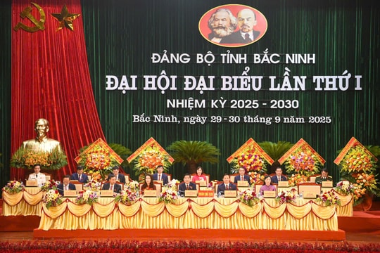 ​Khai mạc trọng thể Đại hội đại biểu Đảng bộ tỉnh Bắc Ninh lần thứ I, nhiệm kỳ 2025 - 2030
