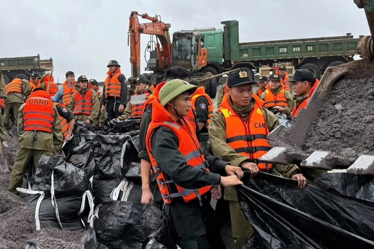 Ninh Bình: Khẩn trương hỗ trợ nhân dân khắc phục hậu quả bão số 10 và mưa lũ