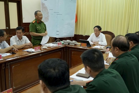 Gia Lai đề nghị Bộ tư lệnh Hải quân, Cảnh sát biển hỗ trợ tìm kiếm tàu cá và 8 ngư dân mất tích