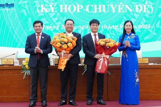 Thủ tướng phê chuẩn 2 Phó Chủ tịch UBND tỉnh Quảng Ngãi