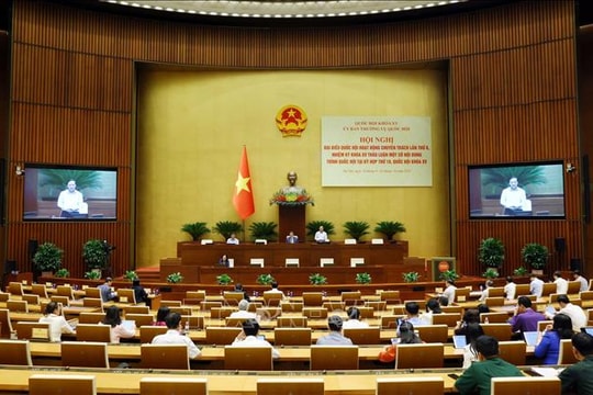 Quốc hội chuyên trách bế mạc hội nghị lần thứ 8: Cho ý kiến vào 21 dự án luật, chuẩn bị Kỳ họp thứ 10