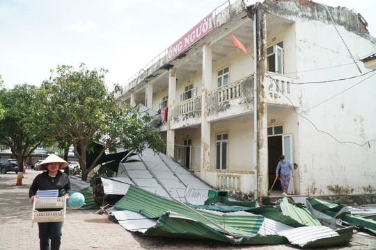Bão Bualoi càn quét, hơn 1.000 trường học tan hoang thiệt hại hàng trăm tỷ