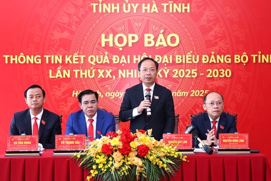 Khẩn trương hiện thực hóa các mục tiêu Nghị quyết Đại hội Đảng bộ Hà Tĩnh